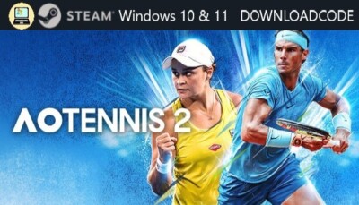 NEU PC Computer Spiel AO Tennis 2 für Windows 10 11 STEAM Download Code Game Key