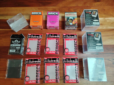 PACKET -Ultra Pro Gaming Card Boxes / KMC,Legion Brick,Zauberhand,Xtreme Sleeves