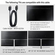 3M One Connect Cable for Samsung TV UN55KS850D UN55KS850DFXZA UN55KS850DF KS850D