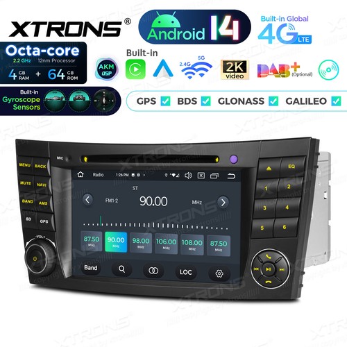 Android 14 8Core 64G Car DVD Player GPS Stereo Radio For Mercedes Benz W211 W219 - Picture 6 of 22