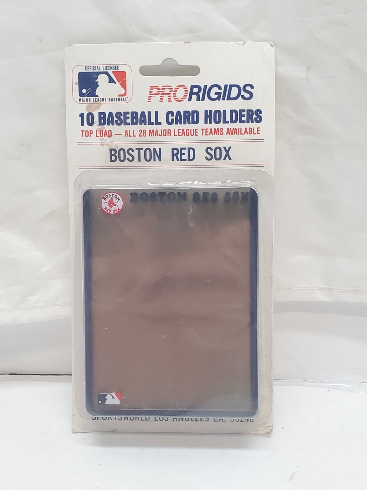 10ct Boston Red Sox Baseball Card Top Loader Prorigids Protective Cases