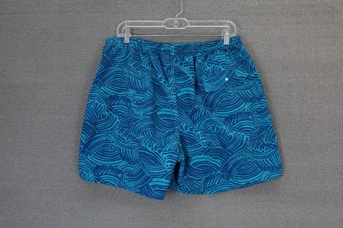 PATAGONIA River Shorts Blue Tribal Mayan Aztec Baggies - L - Picture 4 of 7