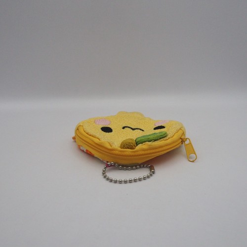 Japanese Fabric Cloth D0401A Zipper Bag Coin Pouch Orange 4" Plush Toy - 第 5/11 張圖片