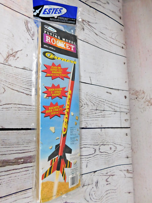 Express EST 1302 Two Stage D Power Estes Model Rocket Kit Sealed Vintage 1999