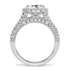 Round Cut 3.20 Ct IGI Certified Lab Grown Diamond Band 950 Platinum Ring EF/VVS2 — photo 6