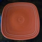 Fiesta Square Salad Plate 7 1/2 " in Poppy - NWT Homer Laughlin Made in USA