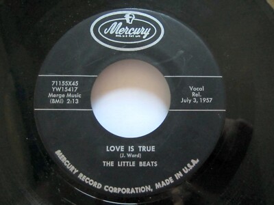 Little Beats 45 Someone for me Love Is true REPRO VG++ doowop #3432