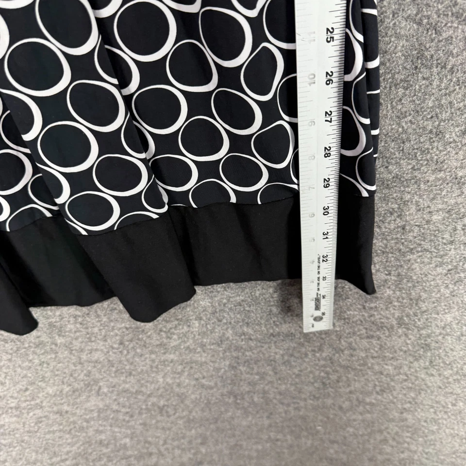 Vestido Poesía Mujer S Pequeño Negro Funda Geométrica Midi Estrás Sin Mangas Foto 4 de 4