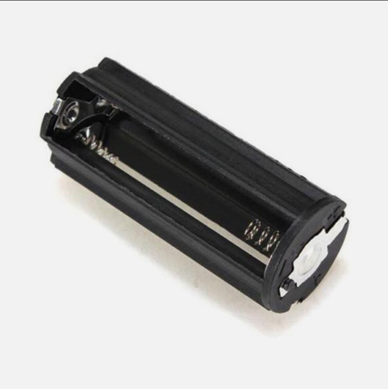 PORTABATTERIA PORTAPILE CILINDRICO PER 3 PILE MINISTILO AAA