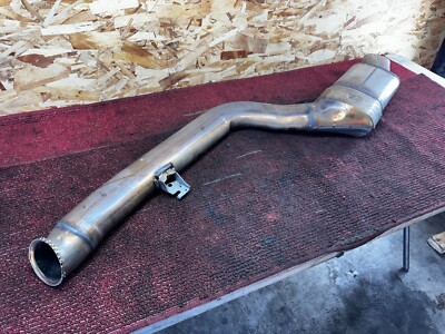 BMW 2019-2024 G22 G26 G20 Center Exhaust Muffler Resonator Mid Pipe Oem 29K