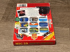 Mig 29 Soviet Fighter Nintendo Nes Complete CIB Excellent Condition Authentic