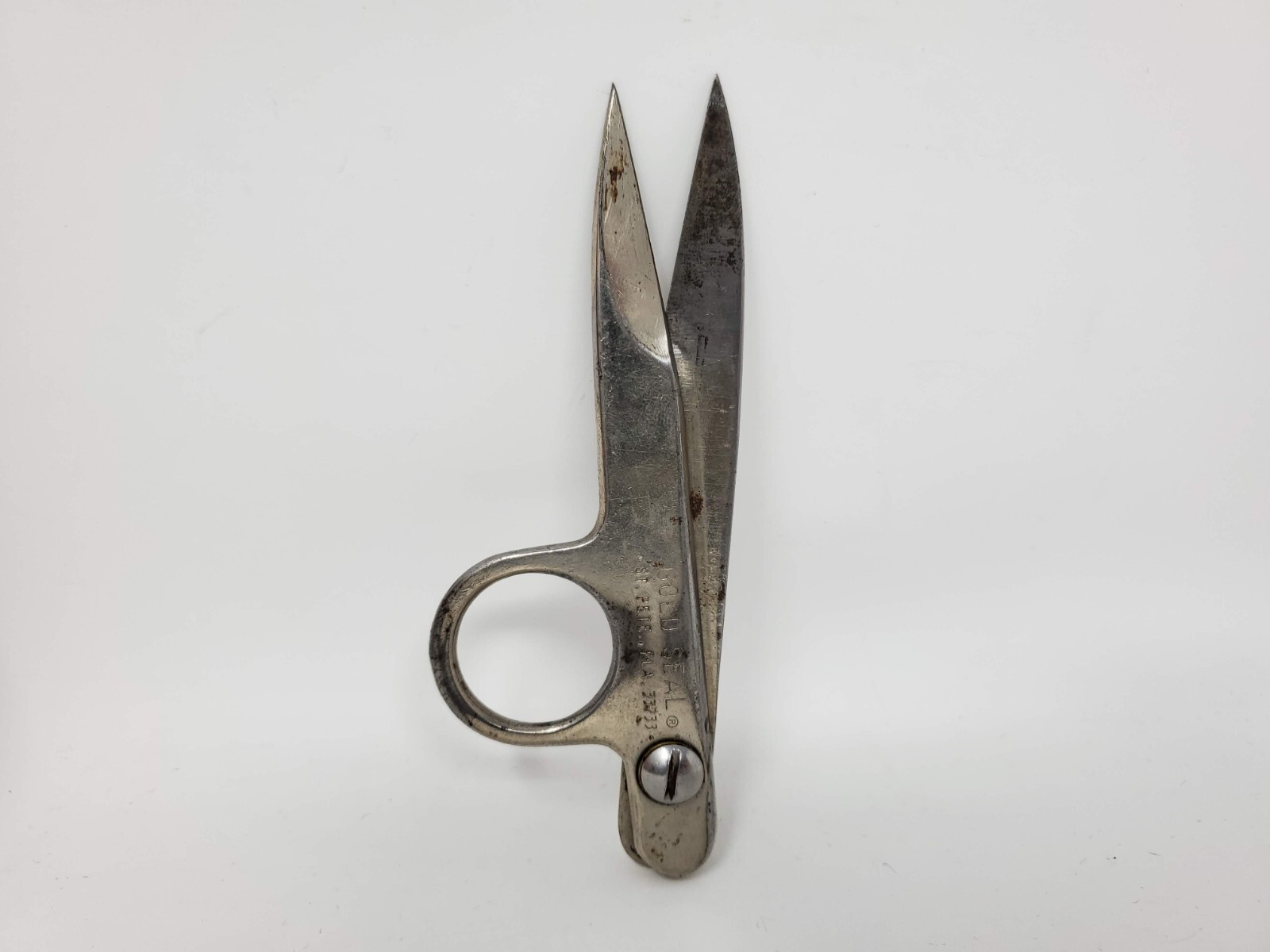 Vintage "Gold Seal" Sewing Thread Nipper Cutter Scissor Snips St. Pete