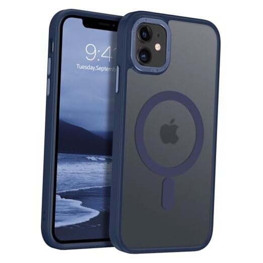 for iPhone 11 Phone Case, Phone case iPhone 11 Magnetic Case DEEP BLUE