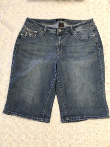 ladies denim shorts size 14