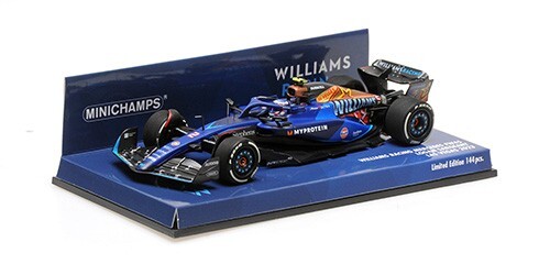 Cadeau F1 Williams FW45 Sargeant Las Vegas GP Minichamps 1/43 pour passionné