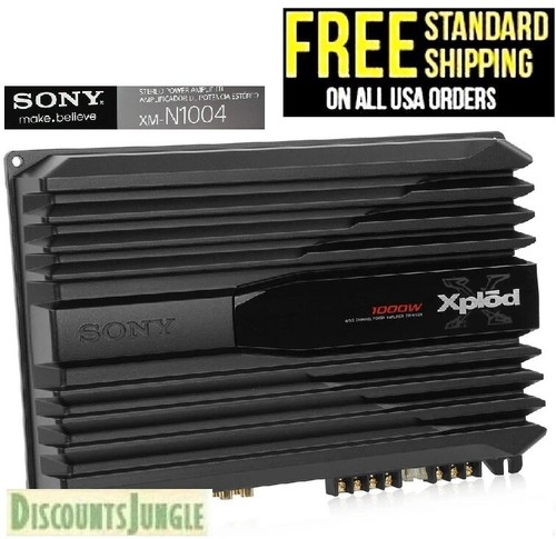 Sony XM-N1004 1000W 4/3/2 -Channel 