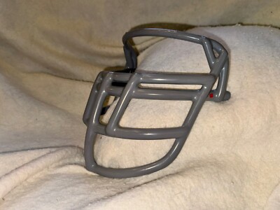 VINTAGE 70'S  GRAY SCHUTT JOP-DW RED DOT FOOTBALL HELMET FACEMASK