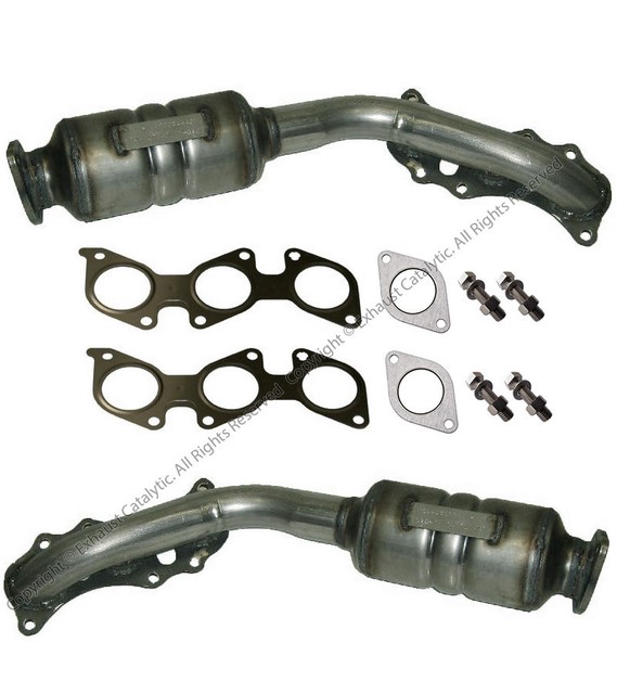 20072009 TOYOTA FJ CRUISER 4.0L Manifold Catalytic Converters 2 PIECES