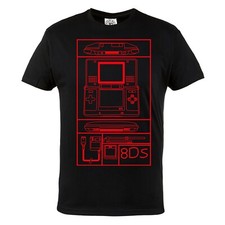 Gamer Retro T Shirt Herren Gaming Konsole Pixel Game Geschenk