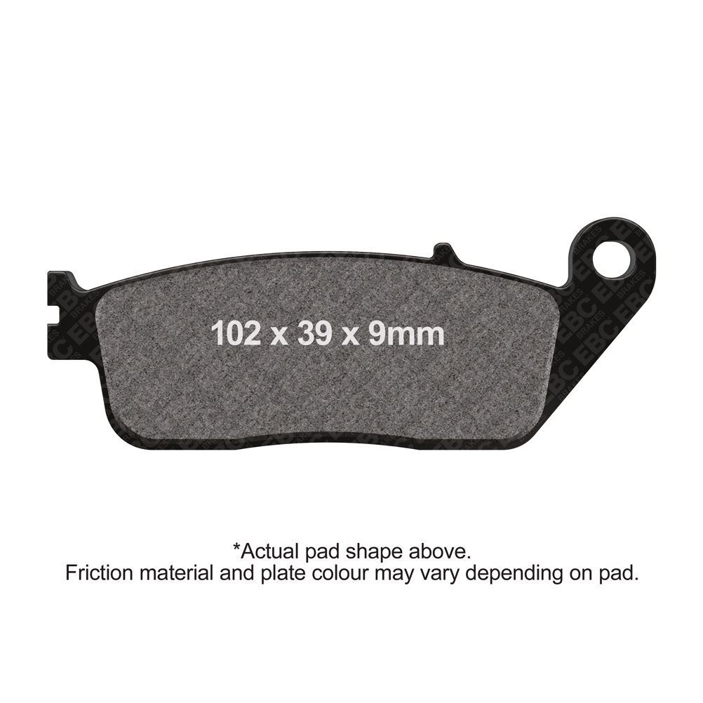 EBC HH Brake Pad Front Left Triumph Street Triple S 660 Brembo Rear 2017 - 2020 - Image 59