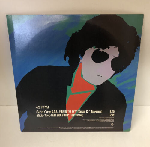 DEODATO S.O.S., FIRE IN THE SKY 12" MAXI-SINGLE LP RARE PROMOTIONAL LP - Picture 3 of 3