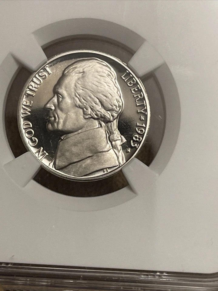 1983 s nickel pf 70 ultra cameo  - Image 2 of 4