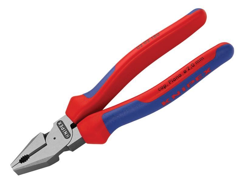 Knipex - Pinza combinata ad alta leva Impugnatura multi-componente 180mm (7in)