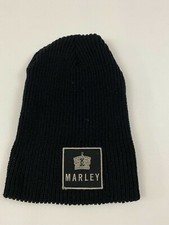 Marley Logo Knit Beanie Hat Black One Size