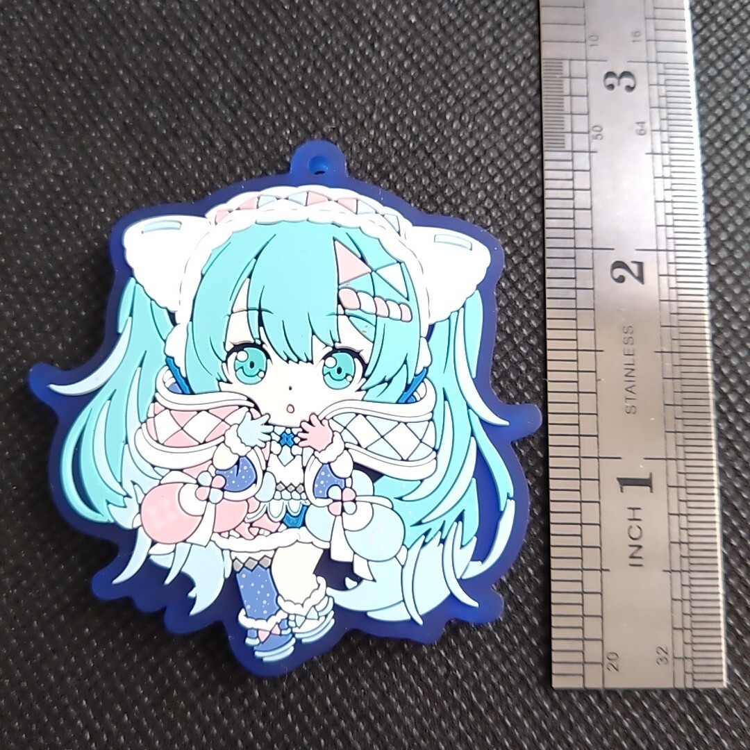 Hatsune Miku Majimira 2020 Winter Festival RUBBER KEYCHAIN Mascot