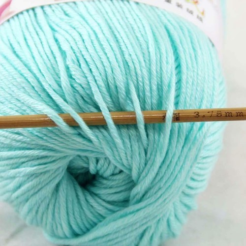 AIPYARN 2Balls x50g Soft Cashmere Silk Velvet Baby Hand Knitting Crochet Yarn 09 - Picture 3 of 5