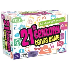 21st Century Trivia Game Fun Family Tabletop Game for Ages 12 and Up