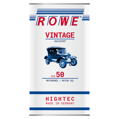 ROWE HIGHTEC VINTAGE SAE 50 UNLEGIERT (20039) - 5 Liter | unlegiert, mineralisch