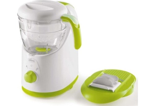 CHICCO Cuocipappa EasyMeal Multifunzione per Svezzamento 500W Verde Bianco 76560
