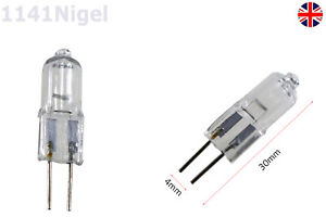 G4 50W Watt 12VAC Halogen Tungsten 2 pin Light Lamp Bulb Base JC Type Capsule 