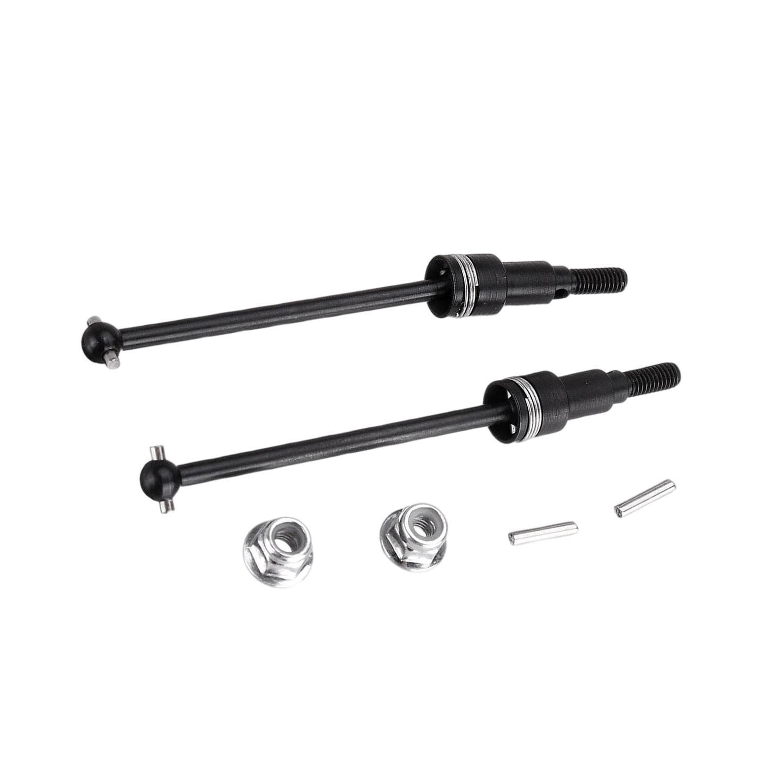 2 Pieces RC Drive Shaft Set Replacements for Hbx 16889 DIY Accessories