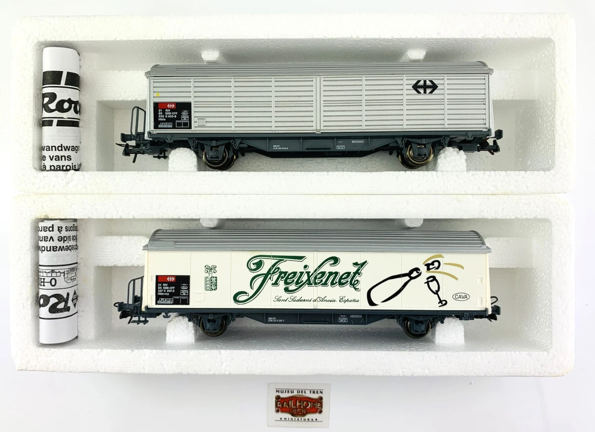 Wagon Plat SBB Cargo Roco 46323 - HO, DC, époche V, Série Limitée Suisse - Neuf