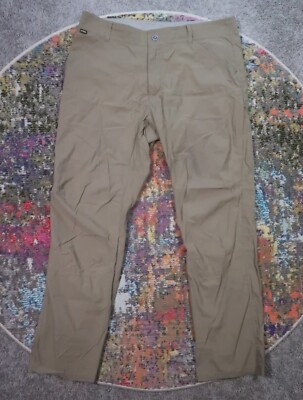Kuhl Pants Mens 38x33* Brown Hiking Performance Cotton Nylon Stretch