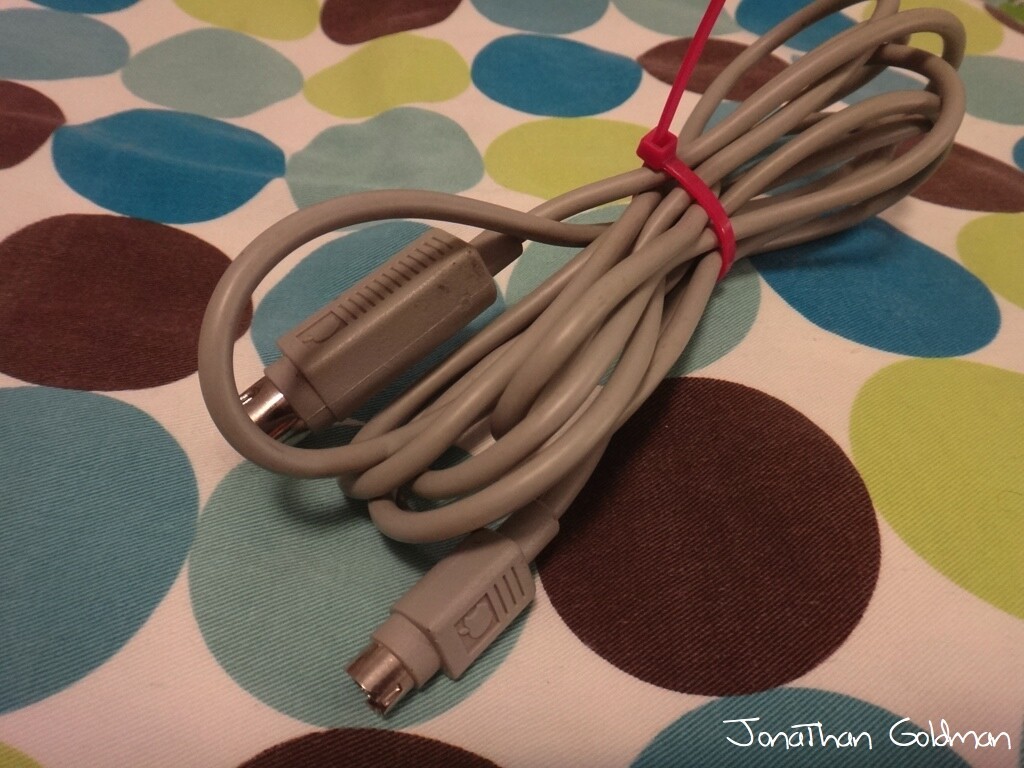 Apple ImageWriter II Serial Cable for Apple IIc 590-0333-B