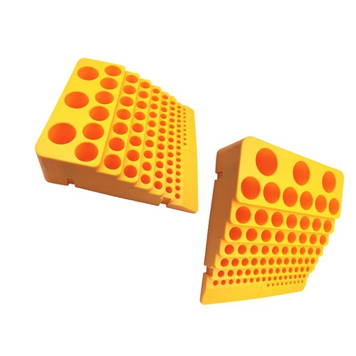 2pcs Universal Yellow Drill Case Rotary Tool Rack Saving Space | eBay ...