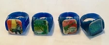 Green Hornet Ring Lot!!  Vari-Vue Flicker Rings Vintage 1960's