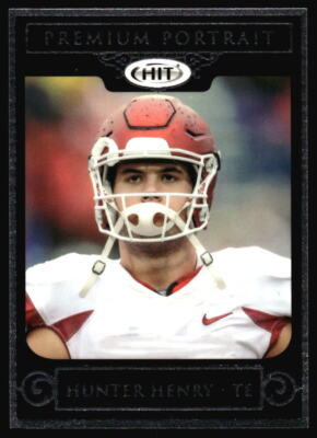 2016 SAGE HIT Hunter Henry #PP5 Arkansas Razorbacks