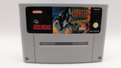 Jungle Strike The Sequel to Desert Strike - Modul - Super Nintendo SNES