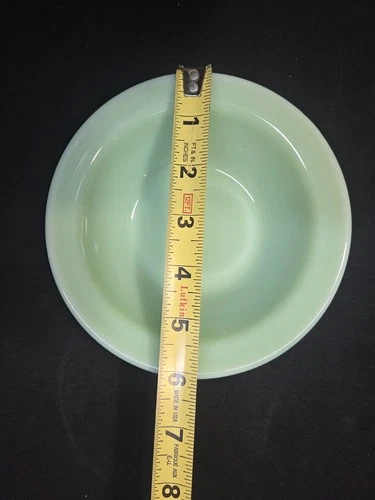Fire King Jadeite Cereal Bowl Vintage w/flanged lip