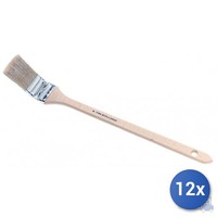 12X Maurer HeizköRperpinsel Pura Borsten Holzgriff 60 Mm