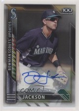 2016 Bowman Chrome Scout's Top 100 Updates 179/199 Drew Jackson #BSU-DJ Auto c6h