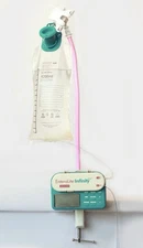 FreeArm Muscle Feeding Tube And Infusion Holder Clamp Pink