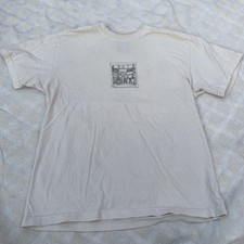 Din Tai Fung Restaurant Short Sleeve Tan Shirt Made In USA Size Medium