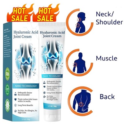 2026 NEW Hyaluronic Acid Joint Cream - Joint- Knee Pain Relief 1.76oz/ 50g