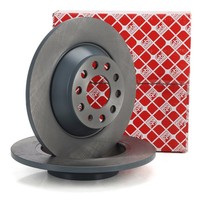 febi Bremsscheiben Satz Ø 302Mm FüR Audi A6 4F C6 PR-1KD/2ED Hinten 4F0615601E