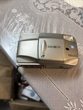 Minolta Vectis 30 IX-Date APS Point Shoot Film Camera Silver Built-in Flash